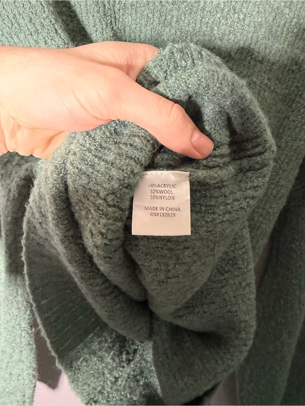 Lovers + Friends Mock Turtleneck Sweater in Green Size XS - Picture 5 of 5